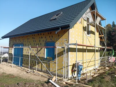 Dom drewniany jednorodzinny